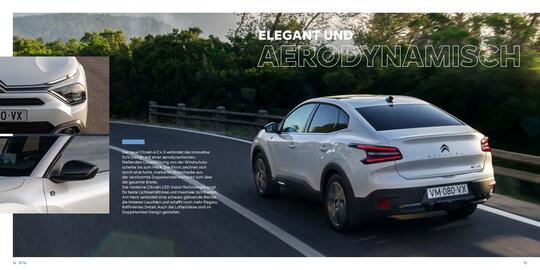 Citroen Flugblatt | ё-C4 X Seite 8