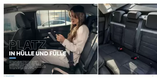 Citroen Flugblatt | ё-C4 X Seite 14