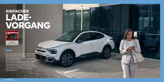 Citroen Flugblatt | ё-C4 X Seite 20