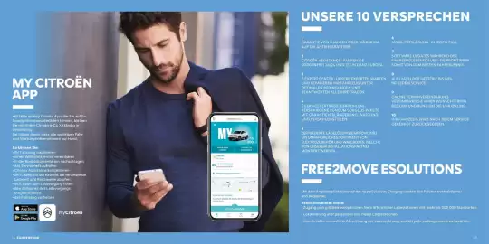 Citroen Flugblatt | ё-C4 X Seite 23