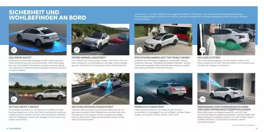 Citroen Flugblatt | ё-C4 X Seite 25