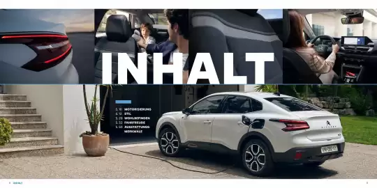 Citroen Flugblatt | ё-C4 X Seite 5