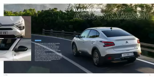 Citroen Flugblatt | ё-C4 X Seite 8