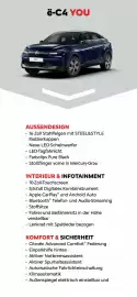 Citroen Flugblatt | ё-С4 & C4 Seite 12