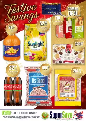 Super Save catalogue (valid until 8-12)