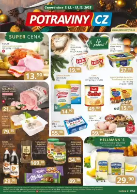 Potraviny CZ leták (platné do 15-12)