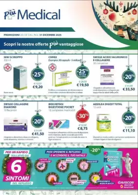 Volantino Parafarmacia Più Medical (valido fino al 31-12)