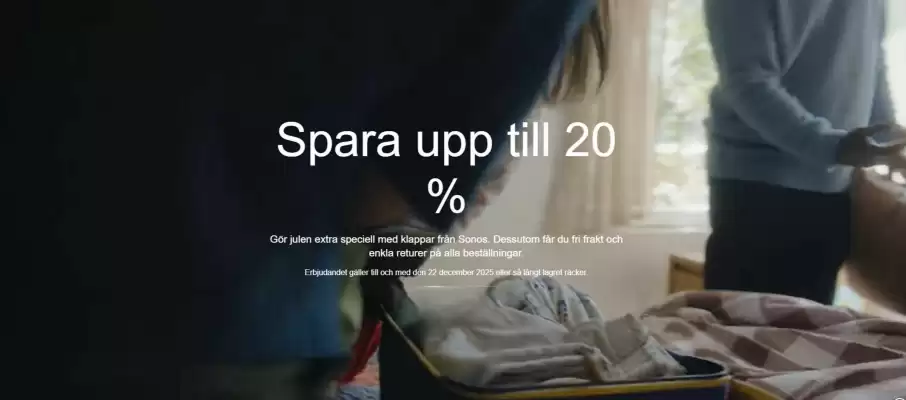 Sonos reklamblad (giltig till och med 22-12)
