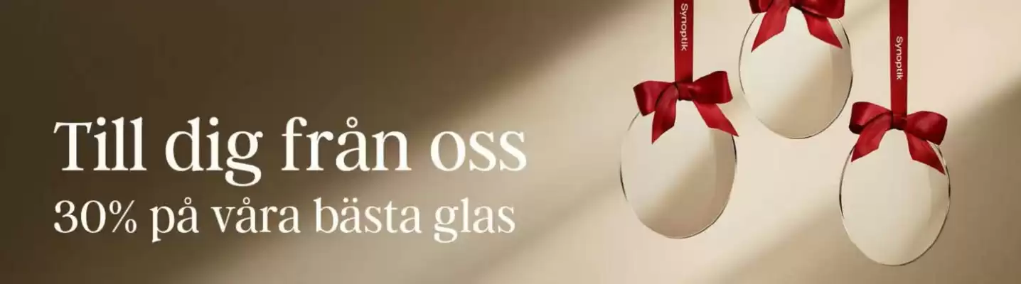 Synoptik reklamblad (giltig till och med 25-12)