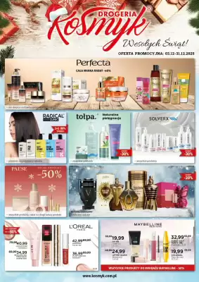 Drogeria Kosmyk gazetka (ważność do 31-12)