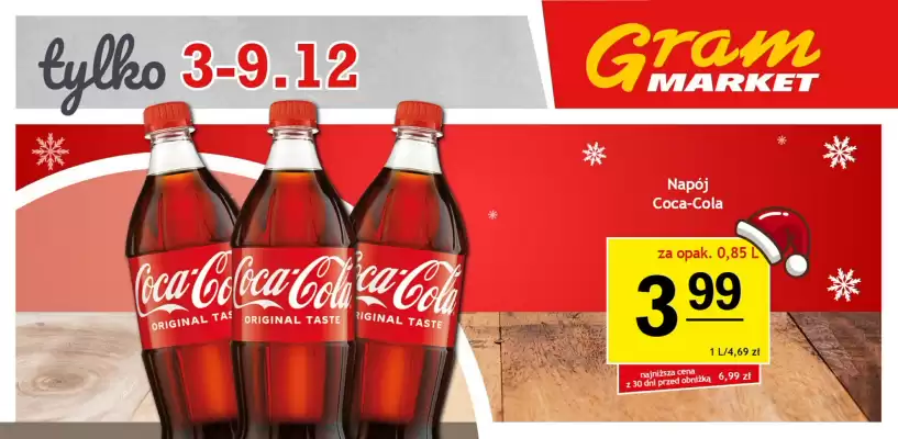 Gram Market gazetka (wa偶no艣膰 do 9-12)