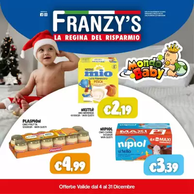 Volantino Franzy's (valido fino al 31-12)