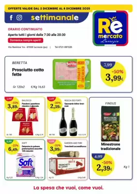 Volantino Re Mercato Lucrezia (valido fino al 8-12)