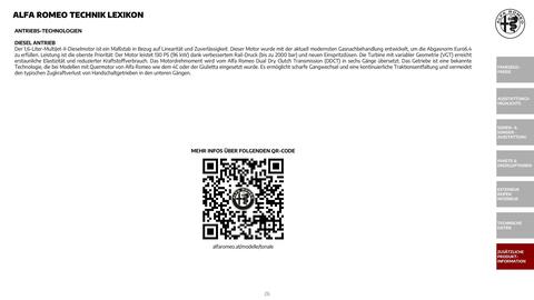 Alfa Romeo Flugblatt | Tonale Seite 26