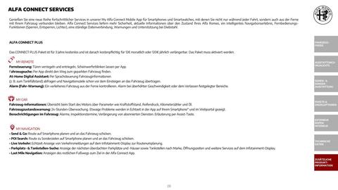 Alfa Romeo Flugblatt | Tonale Seite 28