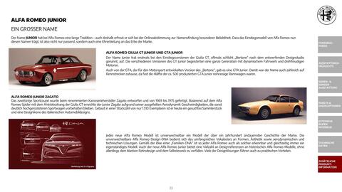 Alfa Romeo Flugblatt | Junior Seite 23