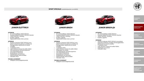 Alfa Romeo Flugblatt | Junior Seite 6