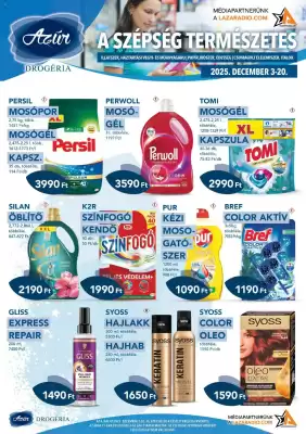 Azúr akciós újság (érvényes eddig: 20-12)