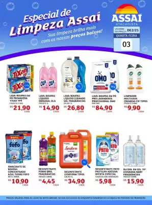 Encarte Assaí Atacadista (válido até 3-12)