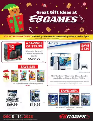 EB Games flyer (valid until 10-12)