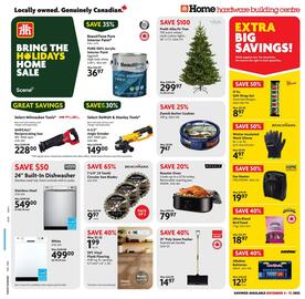 Home Hardware flyer week 49 Page 1