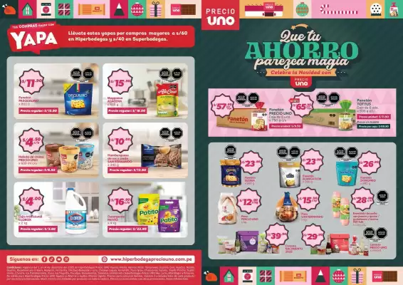 Catálogo Hiperbodega Precio Uno (válido hasta 14-12)