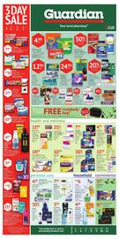 Guardian Pharmacy flyer week 49 Page 1