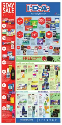 IDA Pharmacy flyer (valid until 10-12)
