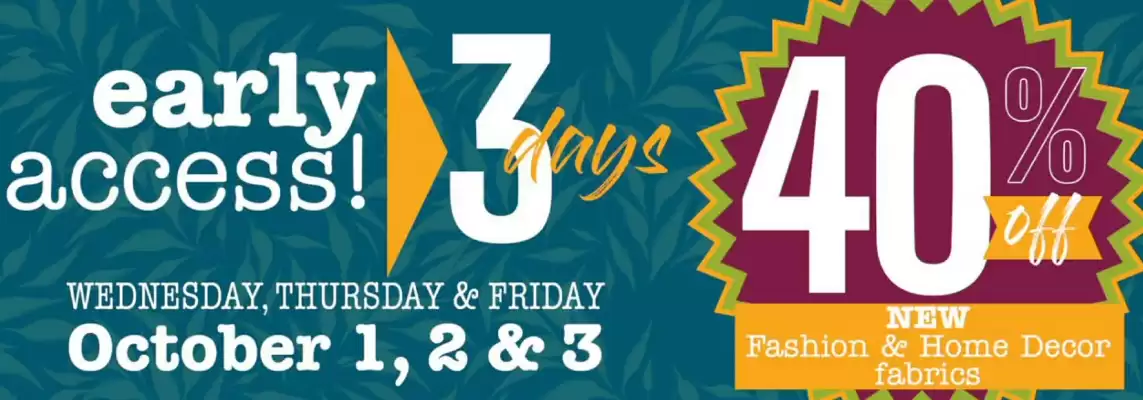 Fabricville flyer (valid until 28-02)