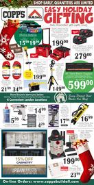 Copp's Buildall flyer week 49 Page 1