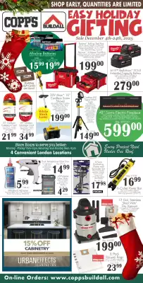 Copp's Buildall flyer (valid until 10-12)