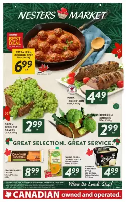 Nesters Market flyer (valid until 10-12)