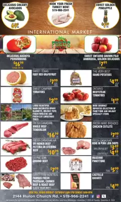 Fred's Farm Fresh flyer (valid until 10-12)