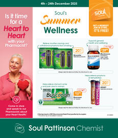 Soul Pattinson Chemist catalogue Page 1