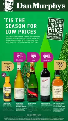 Dan Murphy's catalogue (valid until 14-12)