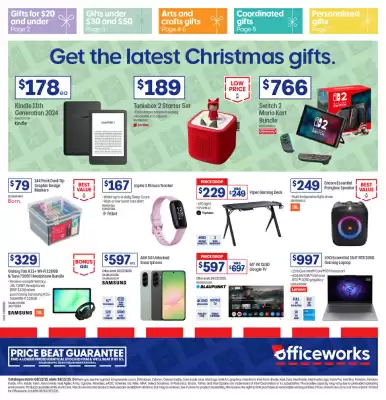 Officeworks catalogue (valid until 24-12)