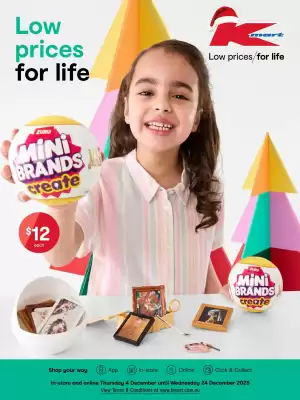 Kmart catalogue (valid until 24-12)