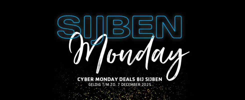 Sijben folder (geldig t/m 7-12)