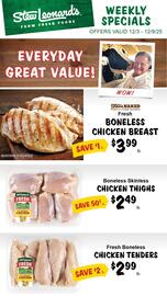 Stew Leonard's flyer week 49 Page 1