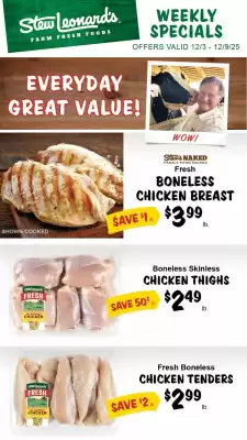 Stew Leonard's flyer (valid until 9-12)