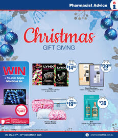 Pharmacist Advice catalogue Page 1