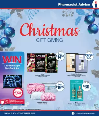 Pharmacist Advice catalogue (valid until 24-12)