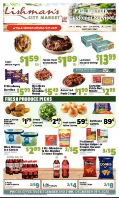 Lishman's City Market weekly ad (valid until 9-12)