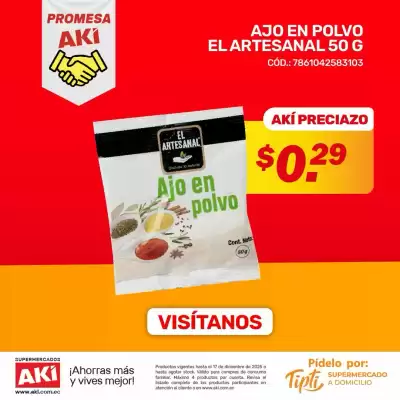 Catálogo Akí (válido hasta 17-12)