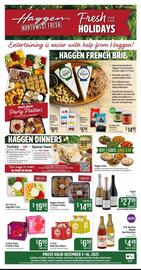 Haggen Food weekly ad Page 1