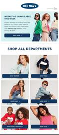 Old Navy weekly ad Page 1