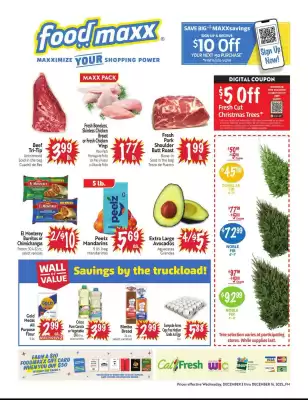 Foodmaxx weekly ad (valid until 16-12)