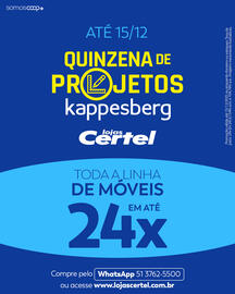 Folheto Lojas Certel Página 1