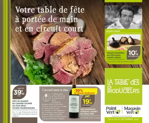Catalogue Point Vert (valable jusqu'au 31-12)