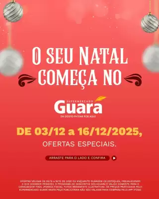 Encarte Supermercado Guará